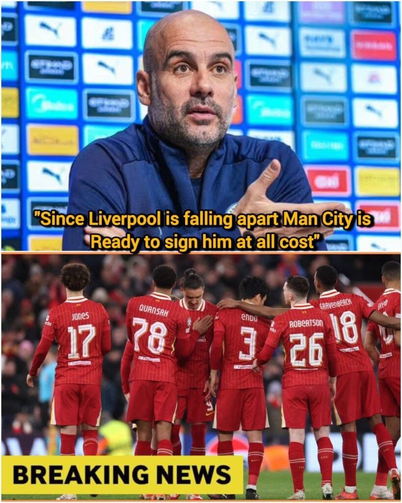 Pep Guardiola Targets Liverpool “Generational Talent” with Potential World-Record Bid